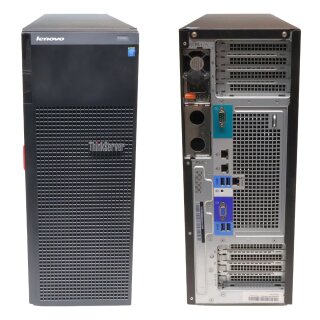 Lenovo ThinkServer TD350 E5-2620 v3 2,4GHz 6C CPU 32GB DDR4 RAM 8x 2,5" SFF Bay