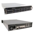 2U Server mit Supermicro  H12SSL-NT Board EPYC7513 32C 2,6GHz 128GB RAM 2x P1000 120GB Intel Optane M.2 SSD 8x LFF Bay Caddys