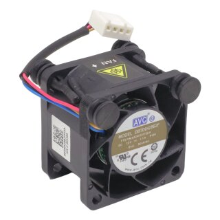 AVC DBTD0428B2F 40x40x28mm Square Fan DC 12V 1.1A 4-Wire Server Cooling Unit