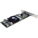 Areca ARC-1882i Dual-Port 6G SAS 1GB Cache RAID Controller +Cables +BBU FP