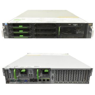 Fujitsu RX300 S6 Server 2x E5630 Quad-Core 2,53 GHz 32GB RAM 3x 146GB SAS 3,5"