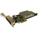 HP NC375T Quad Port PCIe Gigabit Server Adapter P/N...