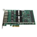 NetApp Intel Pro/1000 PT 106-00200+A0 Quad-Port RJ-45 GE Network Adapter PCIe x4 FP