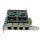 NetApp Intel Pro/1000 PT 106-00200+A0 Quad-Port RJ-45 GE Network Adapter PCIe x4 FP