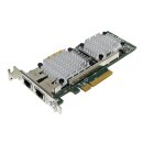 HP E530T Dual-Port PCIe x8 10Gbit Ethernet Network Adapter 657128-001 LP