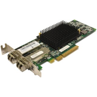 Fujitsu Dual-Port 10GbE SFP+ PCIe x8 FC Adapter A3C40115318 OCE10102L-FX-F + 2x SFP 8 GB GBIC