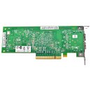QLogic QLE2562-IBMX Dual-Port 8GE FC PCI-E x8 Network Adapter 42D0516 LP 2x Mini GBIC
