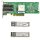 QLogic QLE2562-IBMX Dual-Port 8GE FC PCI-E x8 Network Adapter 42D0516 LP 2x Mini GBIC