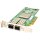 QLogic QLE2562-IBMX Dual-Port 8GE FC PCI-E x8 Network Adapter 42D0516 LP 2x Mini GBIC