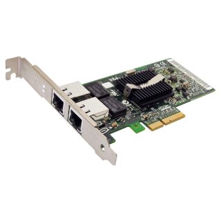 SUN Intel PRO/1000 PT FP Dual Port Adapter 10/100/1000Base-T 371-0905-02