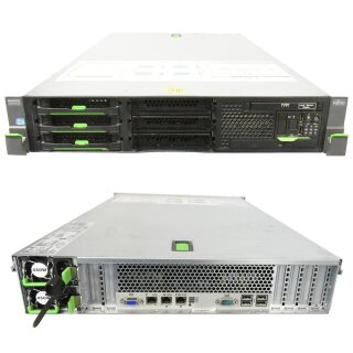 Fujitsu RX300 S7 Server 2x E5-2670 Octa-Core 2.60 GHz 32GB RAM 3x 146GB SAS 3,5