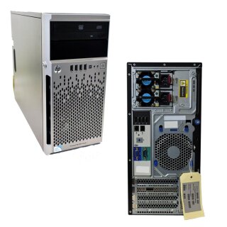 HP ProLiant ML110e G8 Tower Server G540 Dual-Core 2,5GHz 4GB RAM Raid P222/512