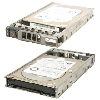 Dell 300GB 2.5" 10k SAS HDD HotSwap Festplatte 0740Y7 740Y7 mit Rahmen