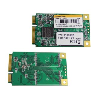 Innodisk D150Q mini-PCIe mSATA 4GB 3 Gb/s SSD Memory Card P/N DRPS-04GJ30AC1QS-A88