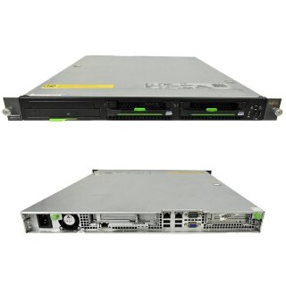 Fujitsu RX100 S6 Rackserver 1x x3430 QC 2,40 GHz 8GB RAM 2x 500GB SATA HDD 3,5