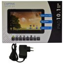 Captiva PAD 10.1 Quad HD 10,1 Zoll  Cortex A9 CPU 2GB RAM 16GB Flash Android 4.2