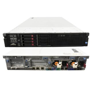 HP ProLiant DL380 G6 Server 1x XEON E5530 2.4GHz QC 16 GB RAM 4x 146GB DVD RW
