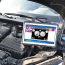 UniCarScan OBD-2 diagnostic system + BMW adapter + Panasonic TOUGHBOOK CF-D1