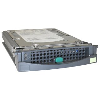 Fujitsu 146GB 3,5 15k SAS HDD HotSwap Festplatte A3C40083229 mit Rahmen