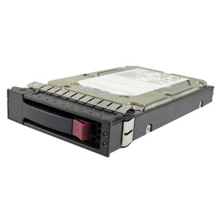 HP 450GB 3,5" 15K 6G DP HDD SAS HotSwap Festplatte 517352-001 mit Rahmen