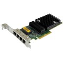 Sun ATLS1QGE Quad-Port Gb PCIe x8 Netzwerkkarte PN 501-7606-06, 511-1422-01