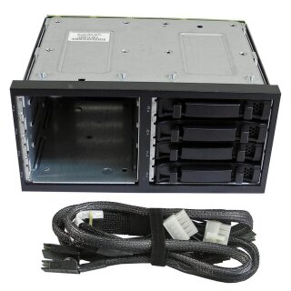 HP SFF Hard Drive Cage 496074-001 2x Cable 498426-001 1x 602507-001 DL385 G7
