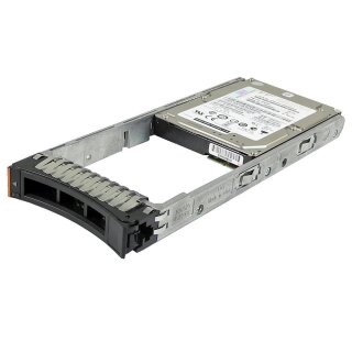 IBM 139GB 2.5" 15k SAS HDD HotSwap Festplatte 00E6171 74Y6479 mit Rahmen