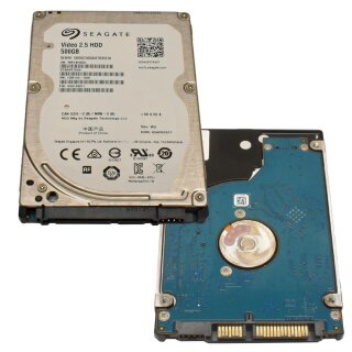 Seagate ST500VT000 Video 2.5 HDD 6 Gb/s SATA Slim 7mm 500 GB Refurbished