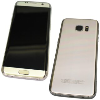 SAMSUNG GALAXY S7 EDGE SM-G935S 32GB SMARTPHONE - Silber - WIE NEU