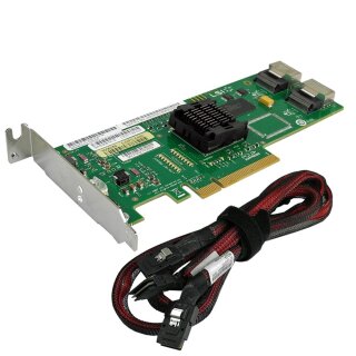 LSI SUN SAS3081E-S PCI-Ex8 SAS RAID Controller L3-01139-03F 371-3255-02 LP