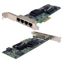DELL Intel PRO/1000 ET 0HM9JY Quad-Port RJ-45 GE NIC PCIe 2.0 x4 FP