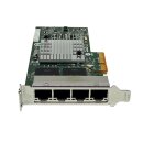 IBM Intel PRO/1000PT Quad-Port RJ-45 GE Server Adapter PCIe x4 46Y3512 FP