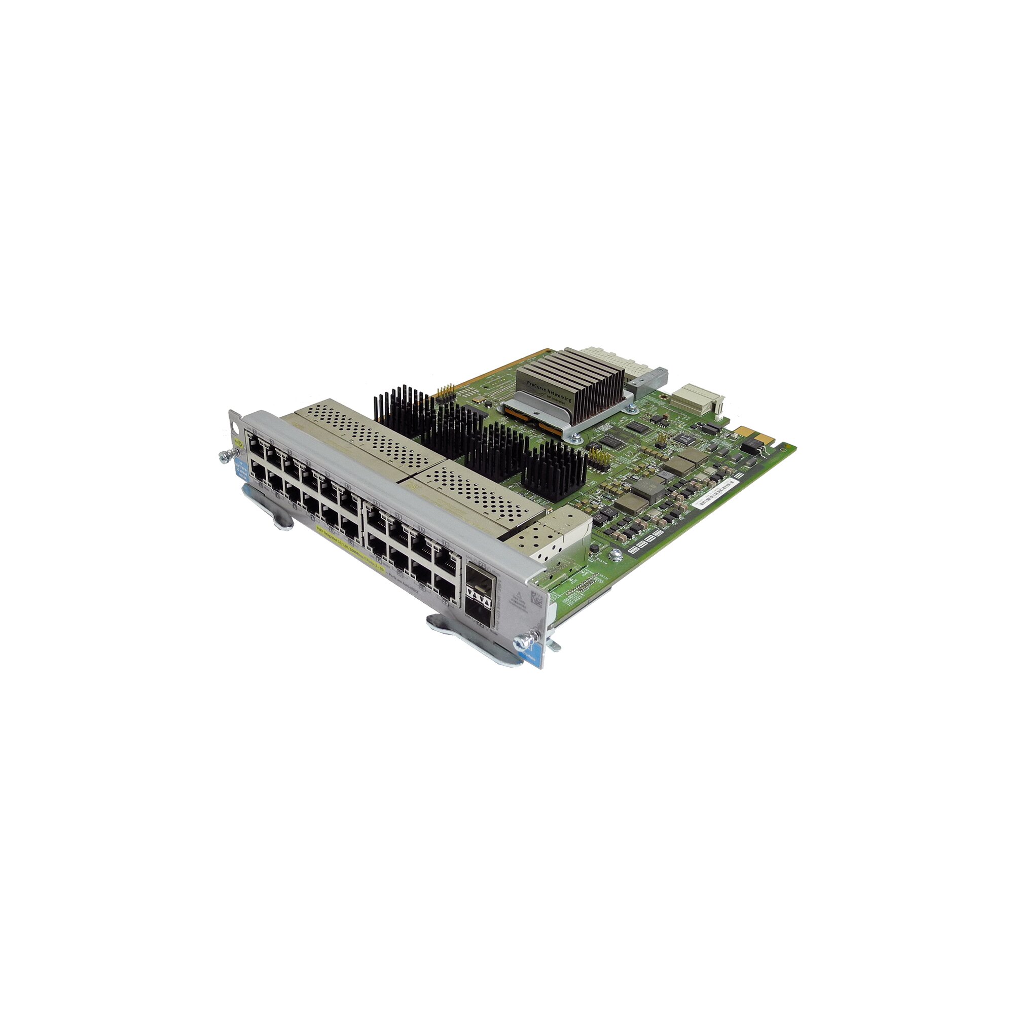 HP J9536A Gig-T/SFP+ PoE+ v2 zl Module for E5400/8200 zl Series PN 5065 ...