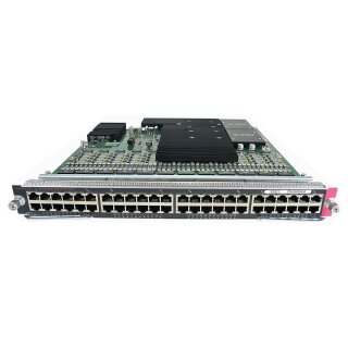 Cisco Catalyst WS-X6548-GE-45AF 48-Port GbE CEF256 IEEE 802.3AF PoE Switch Modul