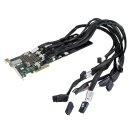 HP 468405-002 24 Bay 3Gb SAS Expander Card PCI-Ex8 + 6x...