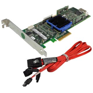 Adaptec ASR-3405/128MB 3Gb/s SAS/SATA RAID Controller + Kabel