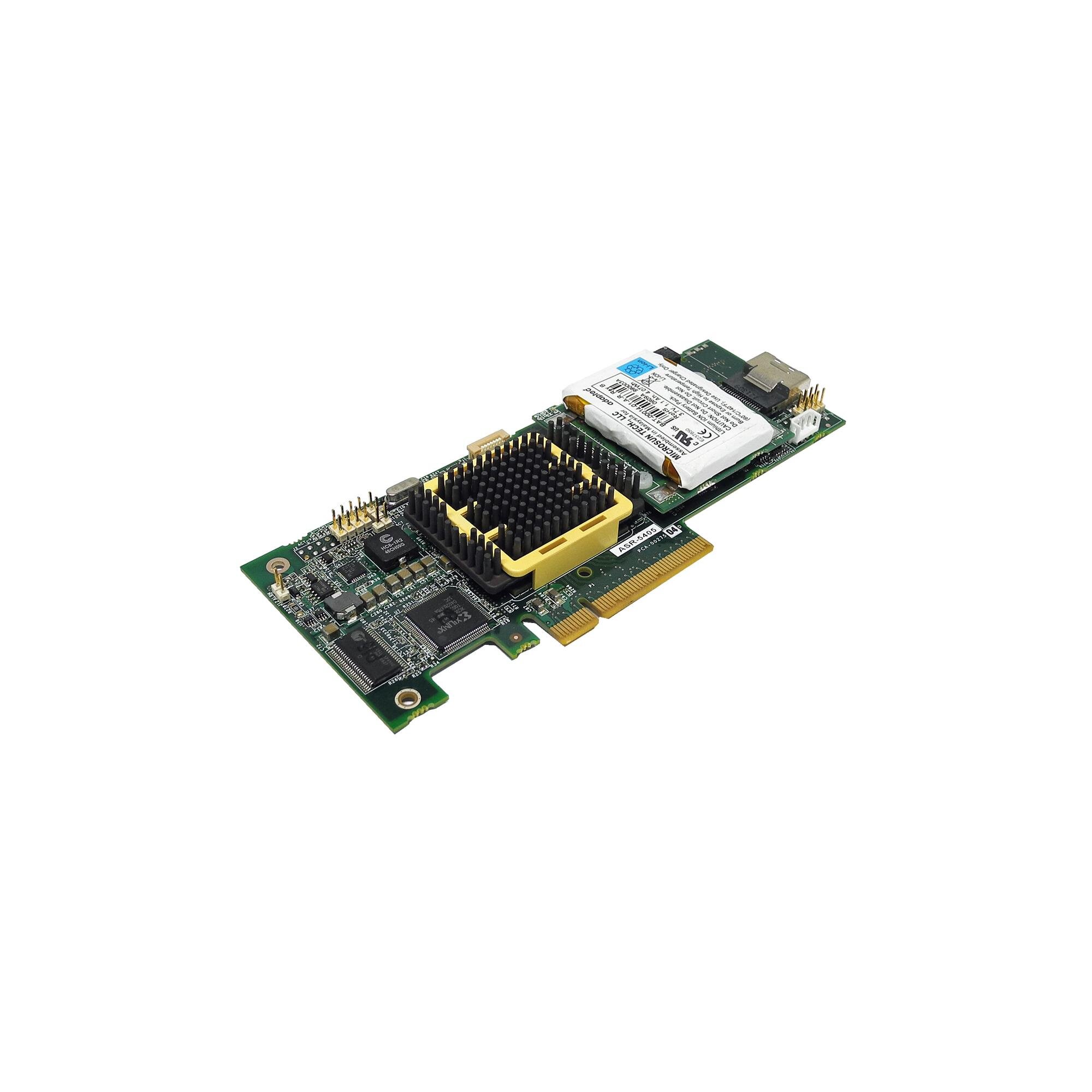 Adaptec ASR-5405/256MB 3Gb/s SAS/SATA RAID Controller + BBU TCA-00275-04-D