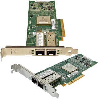 QLogic IBM QLE8142-IBMX FC 2 Port 10Gb PCIe x8 Net Adapter 42C1802 00Y3274 FP