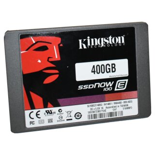 Kingston SSDnow e100 400 GB 2,5" SATA 6.0 Gb/s SSD Festplatte SE100S37/400G