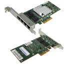 IBM Intel i340-T4 4-Port PCIe x4 Gbit Ethernet Netzwerkkarte 49Y4242 94Y5167 FP