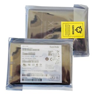 SanDisk SSD X100 HP 128GB 2.5 Zoll SATA SSD HP P/N 720808-001