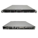 Supermicro CSE-113M 1U 1x Intel Xeon E5-2620 v2 SC 2,1GHz 64GB PC3 2x 180GB SSD 2,5 incl. Rail Kit