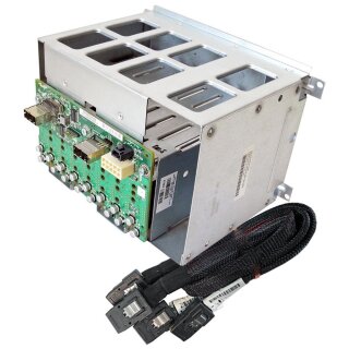 HP ProLiant ML 350 G6 HDD Cage 8x 2.5“+ Backplane + 2x SAS Kabel SP ...