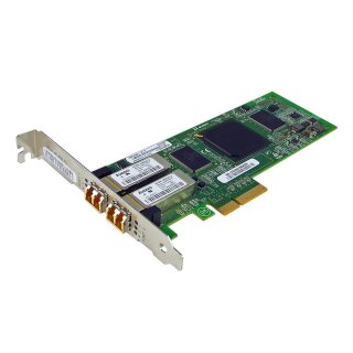 QLogic QLE2462-SUN FC Dual-Port 4GBit PCIe x4 Netzwerkkarte PN PX2510401-57 C FP