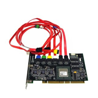 Adaptec AAR-2610SA/64MB 6 Kanal SATA RAID Controller + SATA Kabel DP/N 0H2052