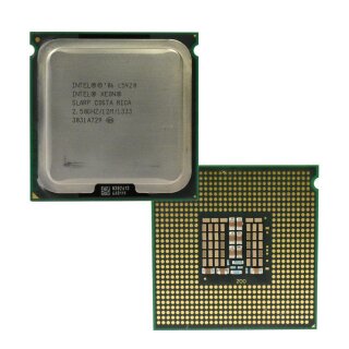 Intel Xeon Processor L5420 12MB Cache, 2.50 GHz Quad-Core FC LGA 771 P/N SLBBL