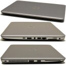 HP EliteBook 840 G3  i5-6300U 4GB RAM 256GB SSD 500GB HDD Webcam Keyboard DE Win10