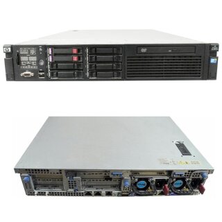 HP ProLiant DL380 G6 Server 2x XEON L5520 2.26GHz QC 16 GB RAM 2x 146GB DVD ROM