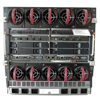 HP C7000 G3 Platinum Blade Server Chassis Enclosure 681844-B21+2x VC Flex10/10D + 2x VC8GB FC Module