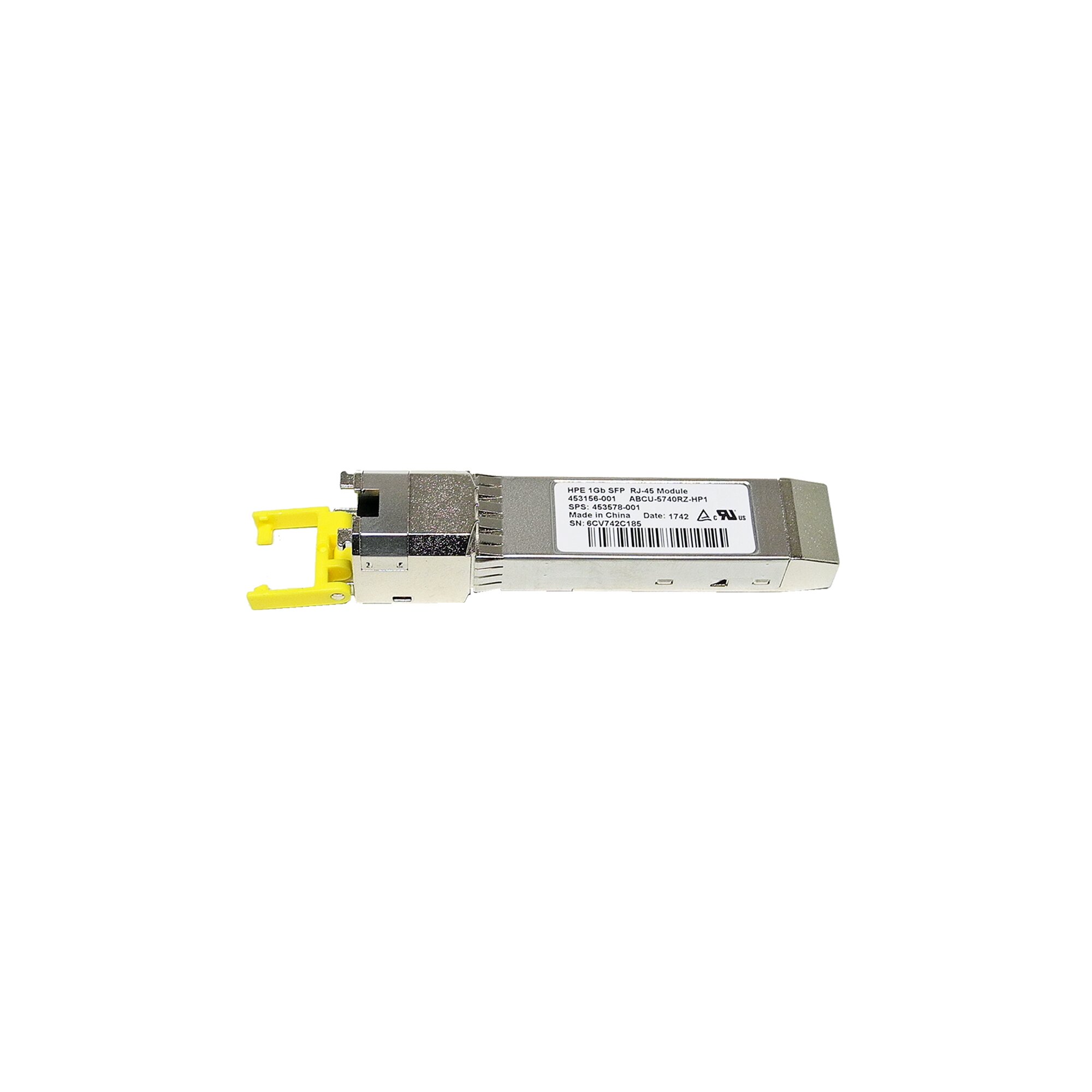 HP 1G SFP - 1G RJ-45 Transceiver 453156-001 659580-001 453578-001 ...